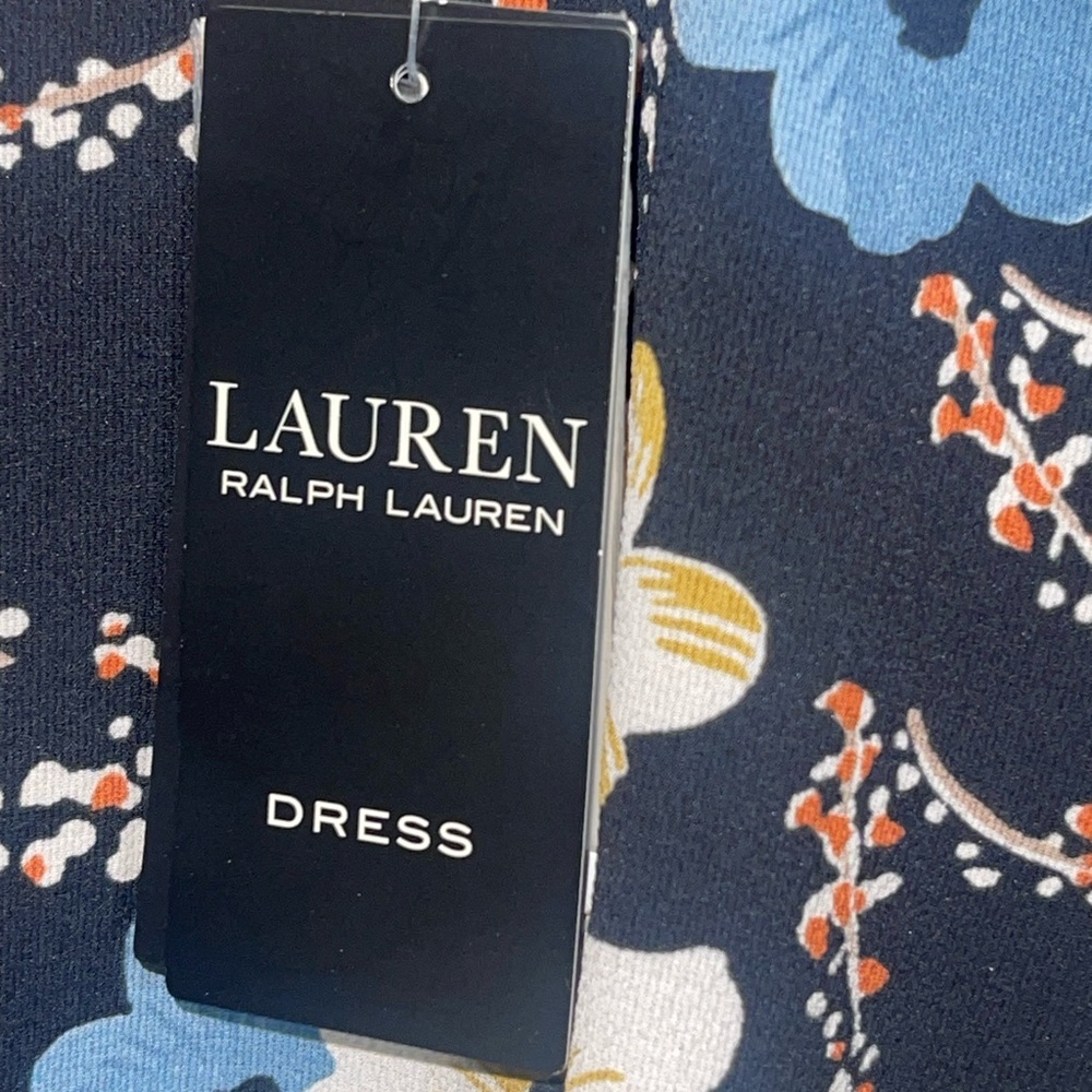 NWT Ralph Lauren Black and White Sleeveless Midi Sundress. Size 6 black label - Picture 8 of 14
